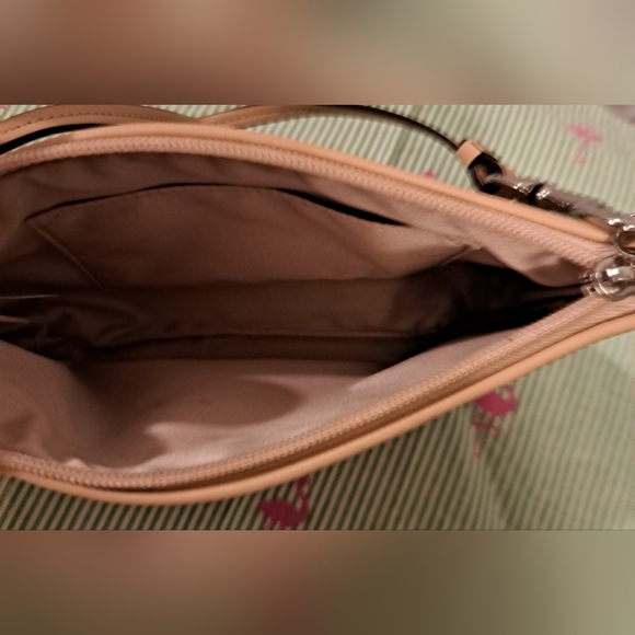 NWOT Y2K Coach Tan Horse & Carriage Casual Everyday Wristlet Clutch Purse Bag - Picture 7 of 11